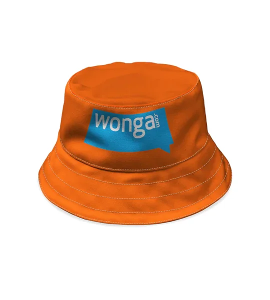 Blackpool 2010-inspired bucket hat made from 380gsm canvas