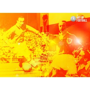 Blackpool Legend Sir Stanley Matthews Pop-art Digital Print