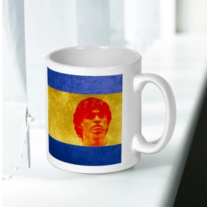 Boca Juniors Diego Maradona Iconic Legend Mug – Football Art Tribute Gift Idea