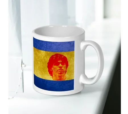Boca Juniors Diego Maradona Iconic Legend Mug – Football Art Tribute Gift Idea