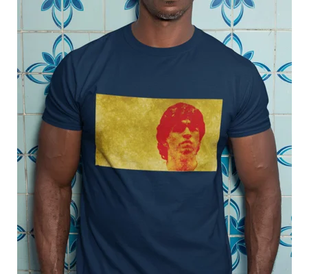 Boca Juniors-Inspired Diego Maradona Legend T-Shirt | Retro Blue Football Tee