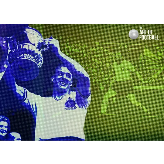 Bolton Nat Lofthouse Legend Pop-art Digital Print