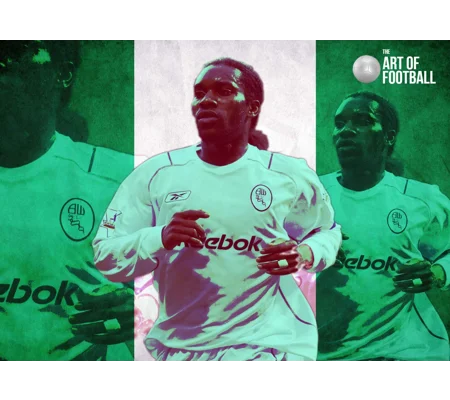 Bolton Jay-Jay Okocha Pop-art Digital Print