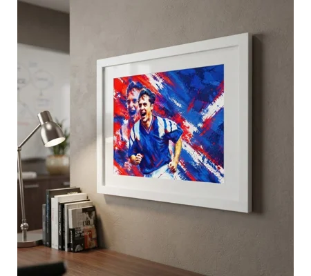 Bonnie Prince Ally | McCoist Rangers-Inspired Framed Wall Art