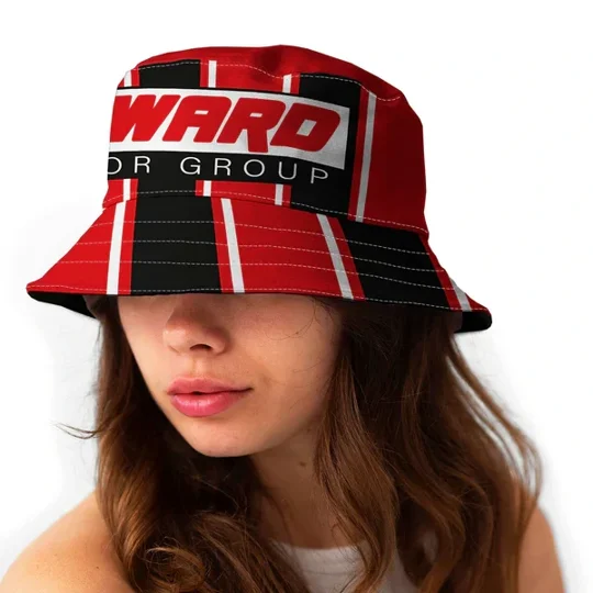 Bournemouth 2001 home-inspired retro bucket hat in heavyweight canvas