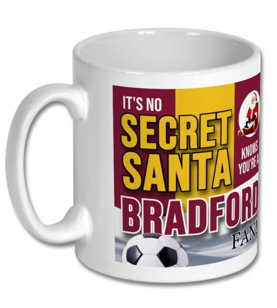 Bradford Secret Santa Christmas Gift Mug
