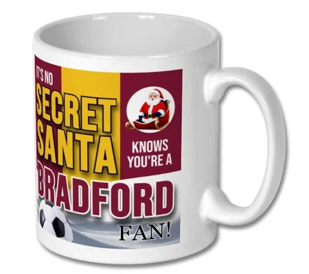 Bradford Secret Santa Christmas Gift Mug