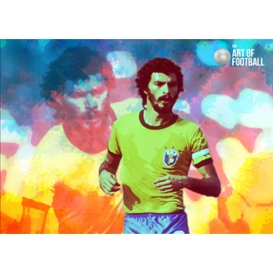 Brazil Socrates Iconic Pop-art Digital Print