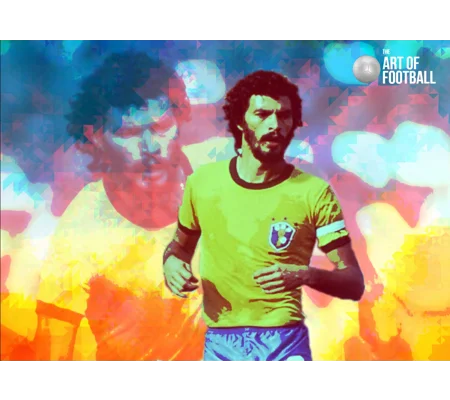 Brazil Socrates Iconic Pop-art Digital Print