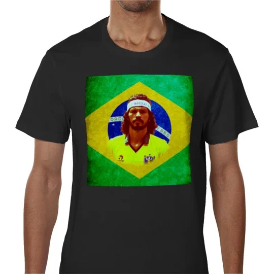 Brazil Socrates T-Shirt Black