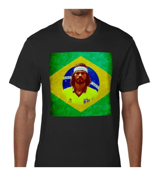 Brazil Socrates T-Shirt Black