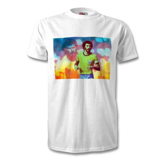 Brazil Socrates 1982 T-Shirt White
