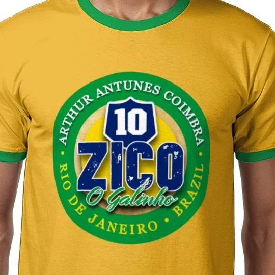 Brazil Zico Legends Series T-Shirt