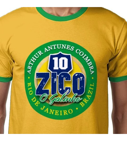 Brazil Zico Legends Series T-Shirt