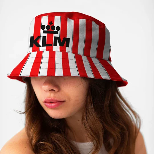 Brentford 1989 Home-Inspired Retro Fans Bucket Hat — Classic football-inspired bucket hat featuring a bold red-and-white design based on Brentford’s iconic 1989 home colours, perfect for matchdays and retro football fans.