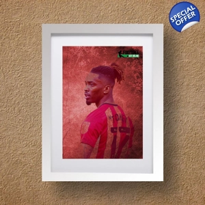 Brentford Ivan Toney Iconic Legend Framed Print