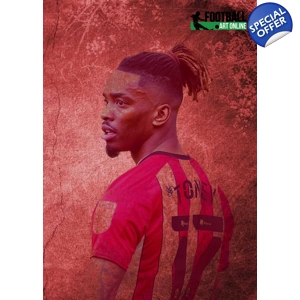 Brentford Ivan Toney Iconic Legend Digital Print
