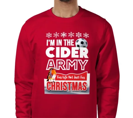 Bristol Cider Army Christmas Sweatshirt