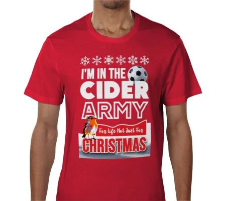 Bristol Cider Army Christmas T-Shirt
