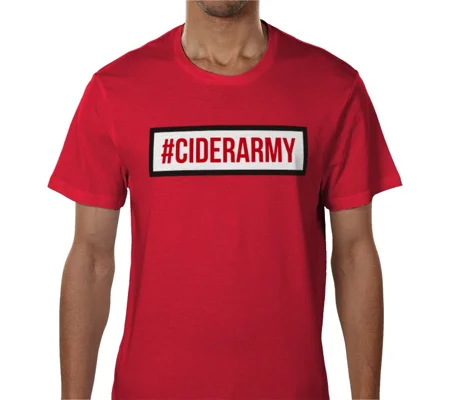 Cider Army Hashtag Fan T-Shirt