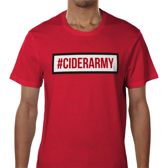 Cider Army Hashtag Fan T-Shirt