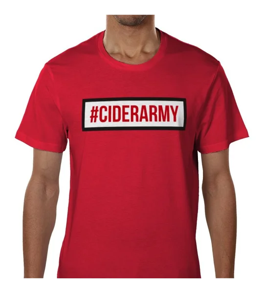 Cider Army Hashtag Fan T-Shirt