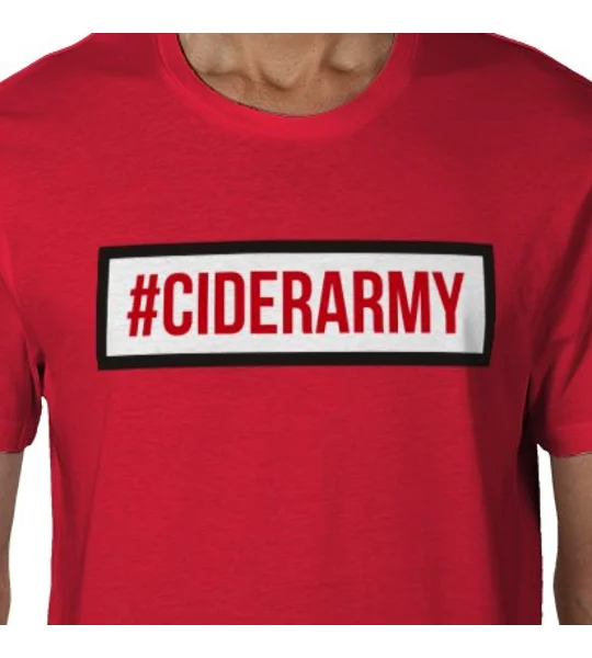Cider Army Hashtag Fan T-Shirt