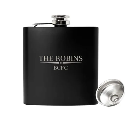 Bristol City-Inspired 6oz Luxury Hip Flask | Football Gift