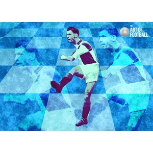 Bristol Rovers Geoff Bradford Iconic Legend Digital Print