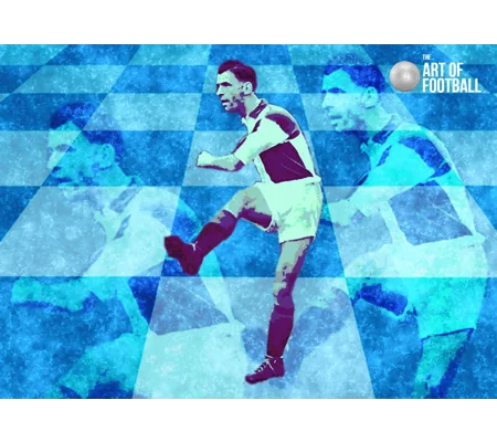 Bristol Rovers Geoff Bradford Iconic Legend Digital Print