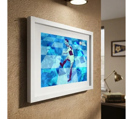 Geoff Bradford Bristol Rovers-Inspired Vintage Framed Art Print