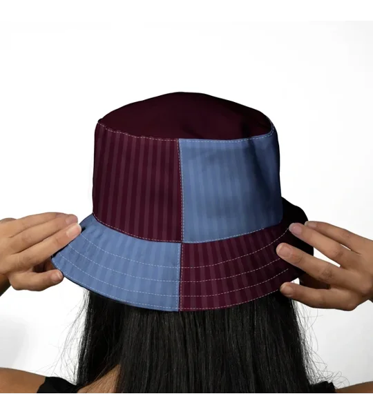 Burnley 1998 inspired football bucket hat made from heavyweight canvas