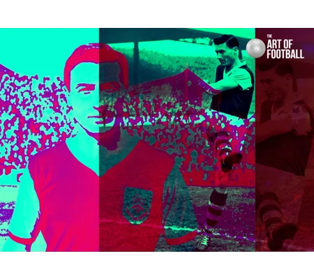 Burnley Jimmy Mcilroy Legend Retro Pop-art Digital Print