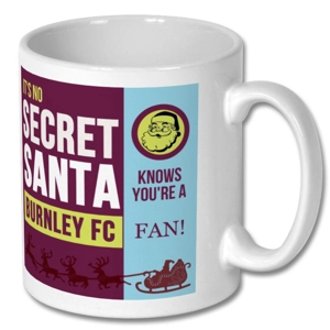 Burnley Secret Santa Christmas Gift Mug