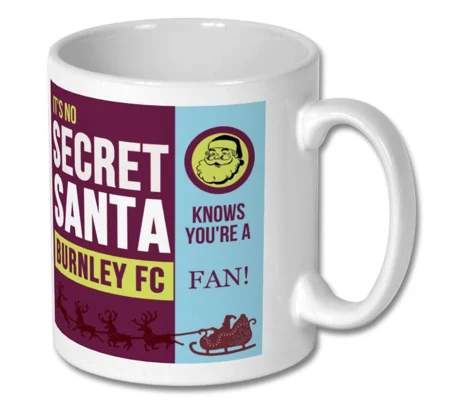 Burnley Secret Santa Christmas Gift Mug