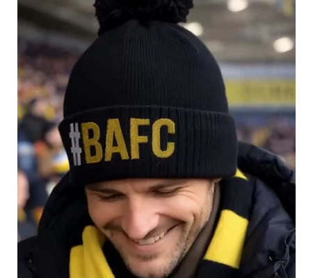 Burton Hashtag Embroidered Retro-style Bobble Hat