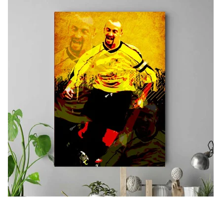 Burton Stridey Iconic Legend Canvas Print
