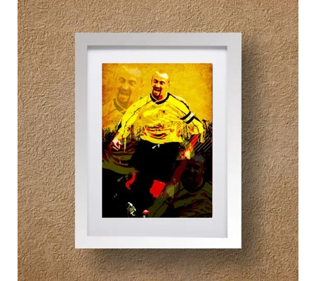Burton Stridey Iconic Legend Framed Print