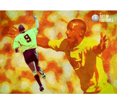 Cambridge Dion Dublin Iconic Legend Pop-art Digital Print