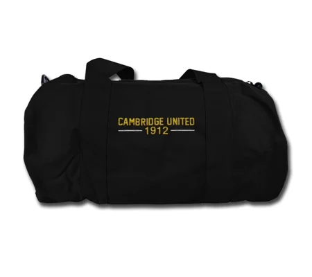 Cambridge Retro Style Holdall Barrel Kitbag