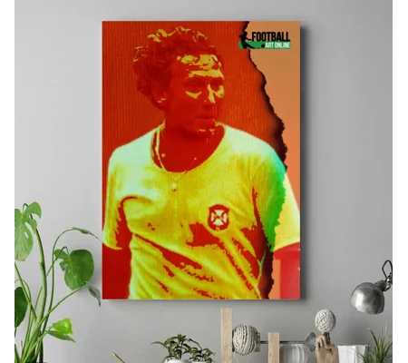 The Romford Pele Canvas Print | Arsenal Ray Parlour Football Wall Art