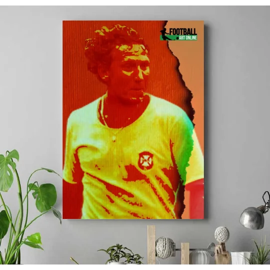 The Romford Pele Canvas Print | Arsenal Ray Parlour Football Wall Art