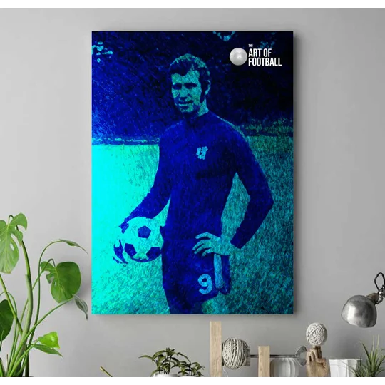 Chelsea Peter Osgood Iconic Legend Canvas Print