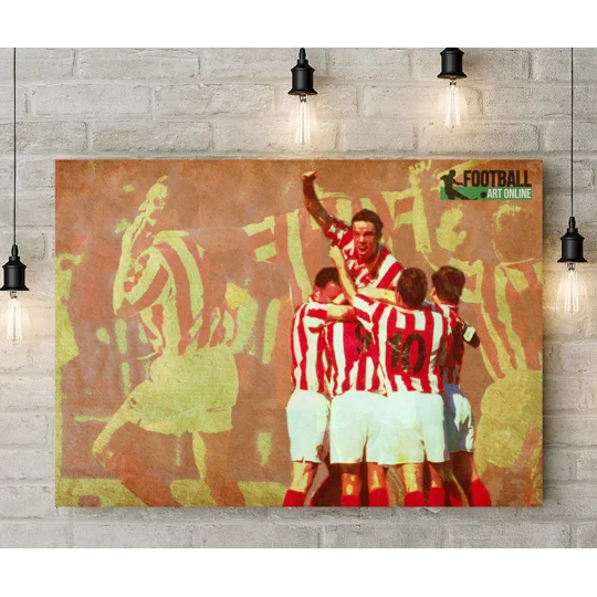Cheltenham Town FC 1998 FA Trophy Final Canvas Print