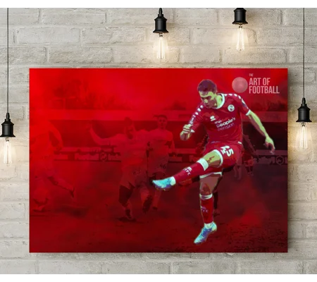 Crawley Nick Tsaroulla Iconic FA Cup Canvas Print