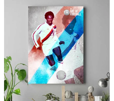 Crystal Palace Vince Hilaire Iconic Canvas Print | Football Wall Art