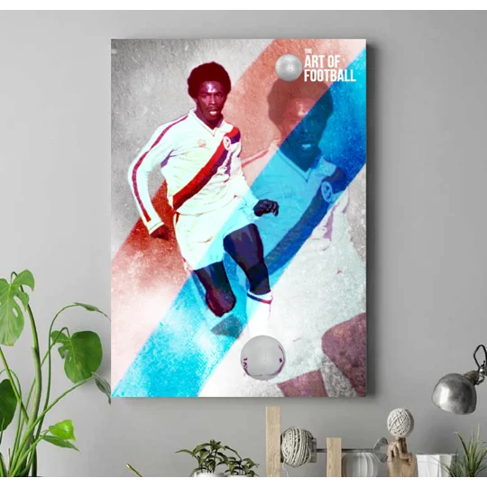 Crystal Palace Vince Hilaire Iconic Canvas Print | Football Wall Art