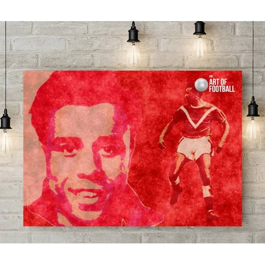 Doncaster Charlie Williams-Inspired Tribute Canvas Wall Art Print