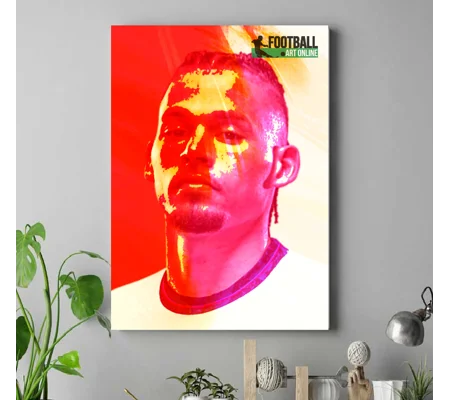 ENGLAND Kalvin Phillips Abstract Style Canvas Print