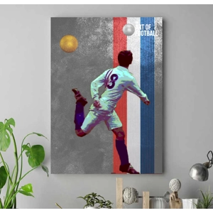 Escape to Victory Ossie Ardiles Iconic Image Canvas Print